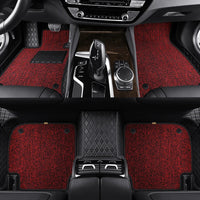 3D Custom Double Layer Leather Car Floor Mats