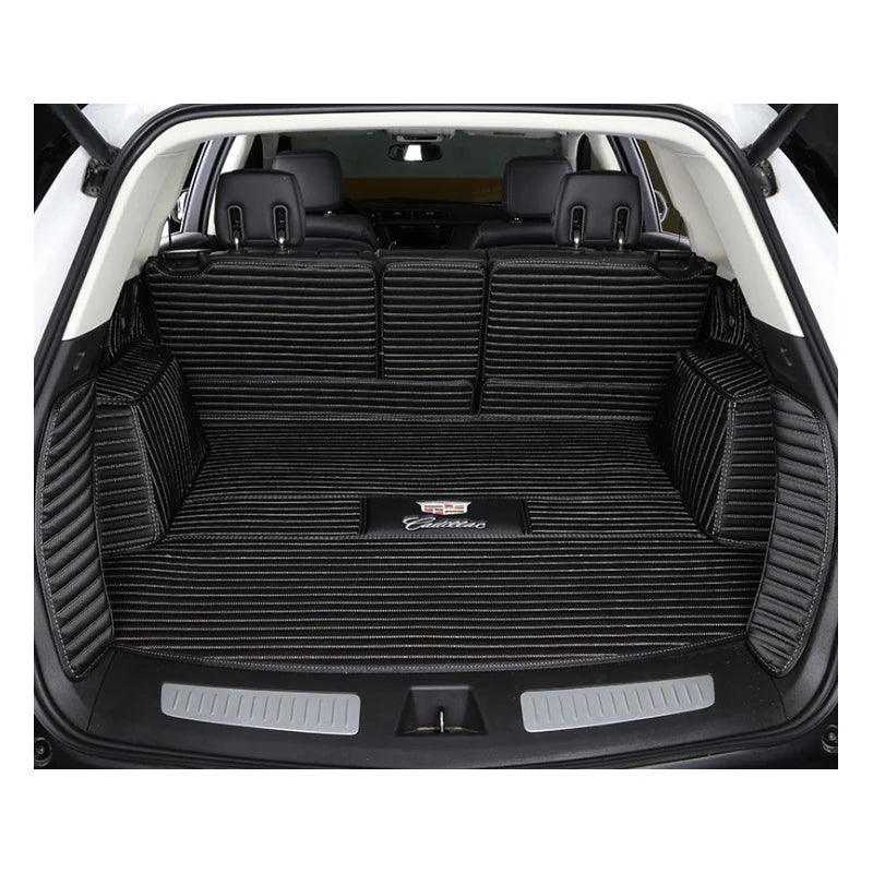 High Quality Leather Full Set Car Trunk Mat