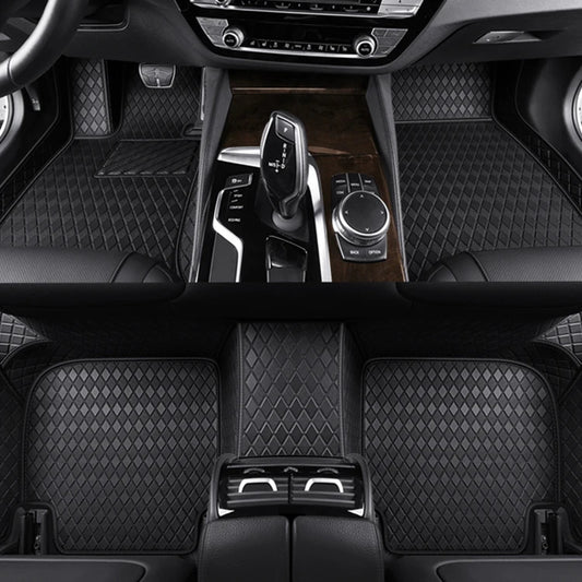 3D Fully Customized Single Layer Leather Car Floor Mat