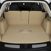 High Quality Leather Full Set Car Trunk Mat