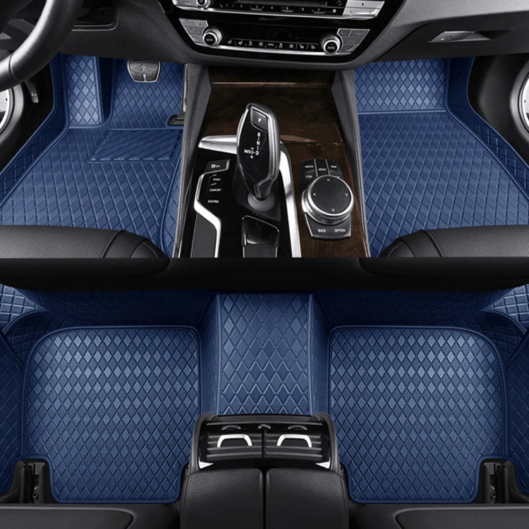 3D Fully Customized Single Layer Leather Car Floor Mat