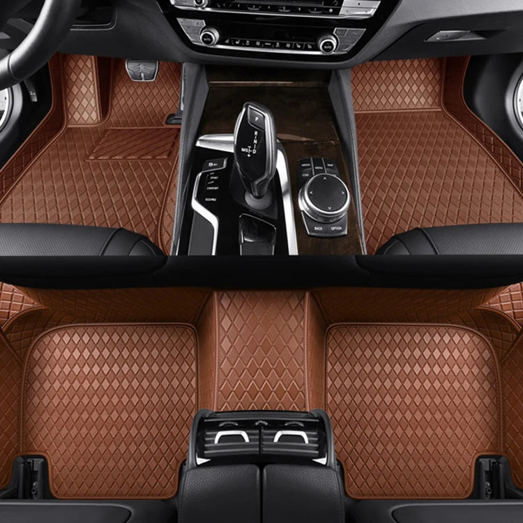 3D Fully Customized Single Layer Leather Car Floor Mat