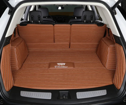 High Quality Leather Full Set Car Trunk Mat
