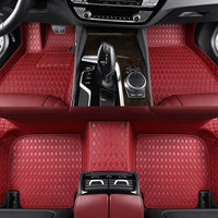 3D Fully Customized Single Layer Leather Car Floor Mat