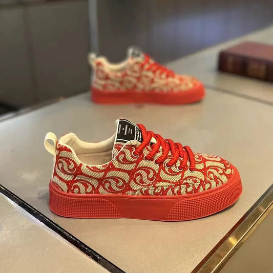 New Breathable Fabric Printed Surface Men Canvas