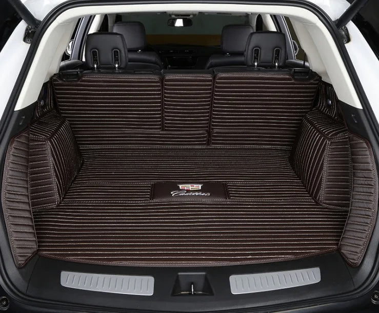 High Quality Leather Full Set Car Trunk Mat