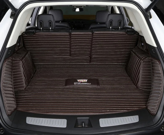 High Quality Leather Full Set Car Trunk Mat