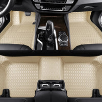 3D Fully Customized Single Layer Leather Car Floor Mat