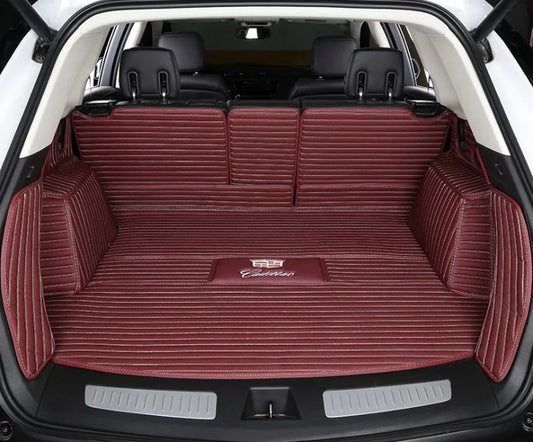 High Quality Leather Full Set Car Trunk Mat
