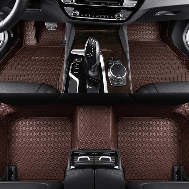 3D Fully Customized Single Layer Leather Car Floor Mat