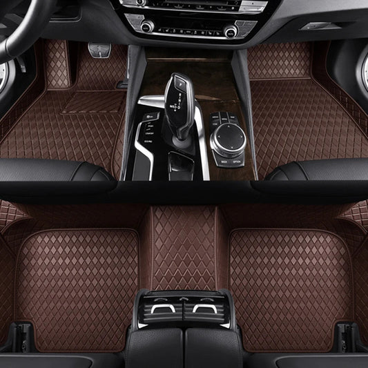 3D Fully Customized Single Layer Leather Car Floor Mat