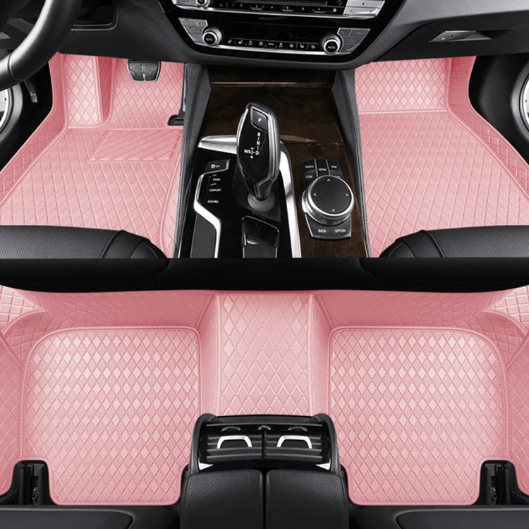 3D Fully Customized Single Layer Leather Car Floor Mat
