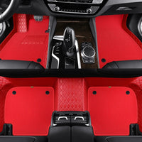 3D Custom Double Layer Leather Car Floor Mats