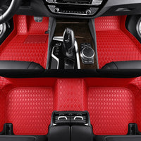 3D Fully Customized Single Layer Leather Car Floor Mat