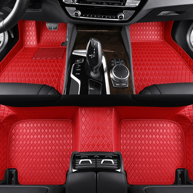 3D Fully Customized Single Layer Leather Car Floor Mat