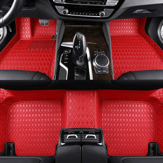 3D Fully Customized Single Layer Leather Car Floor Mat