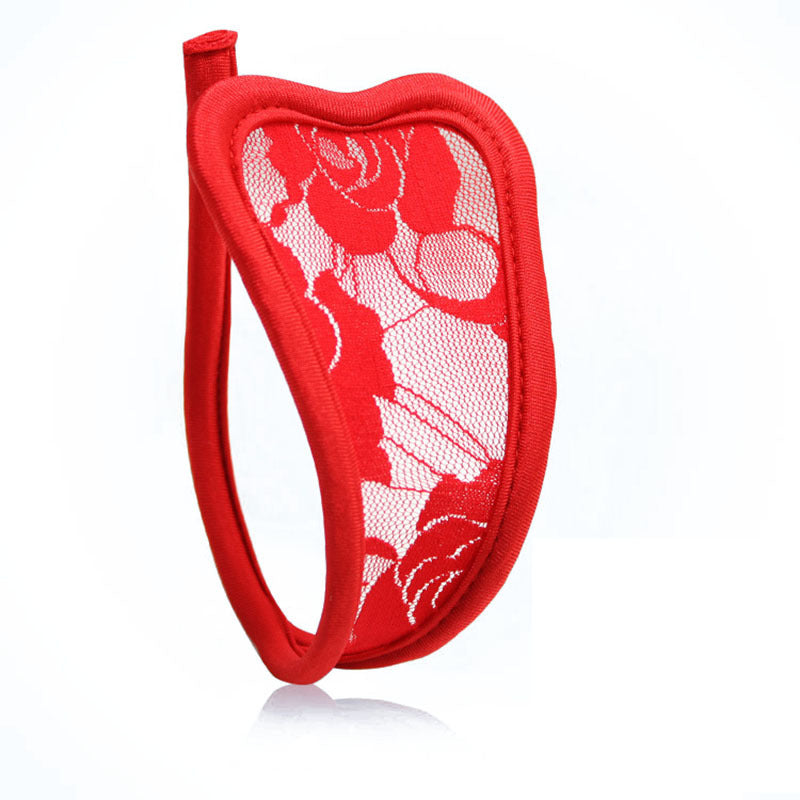 Women Sexy Invisible Underwear Lace C-String Thong Panties