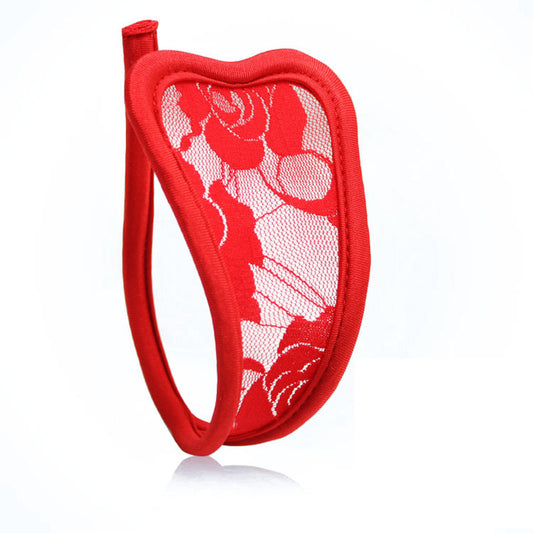 Women Sexy Invisible Underwear Lace C-String Thong Panties