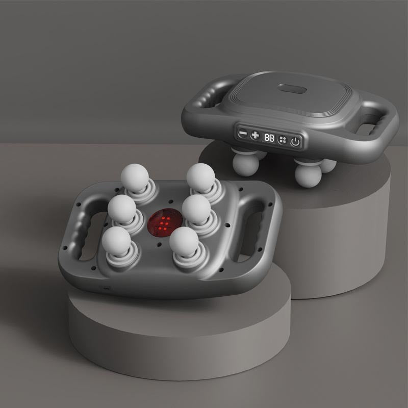Deep Tissue 6-Head Electric Massage Gun for Full Body Muscle Massage